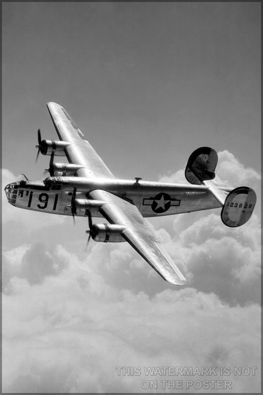 24"x36" Gallery Poster, B-24 Liberator p1