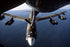 24"x36" Gallery Poster, B-52H Stratofortress bomber KC-135 Stratotanker
