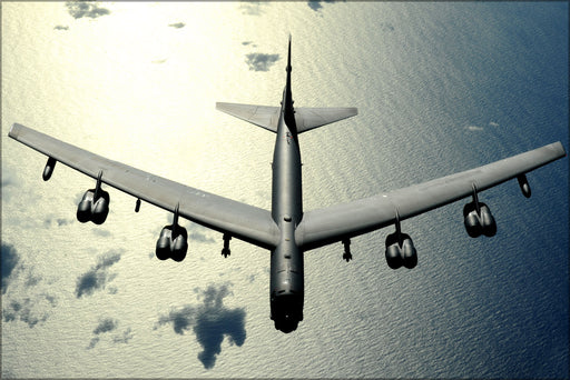 24"x36" Gallery Poster, B-52 Stratofortress aircraft out of Minot Air Force Base, N.D