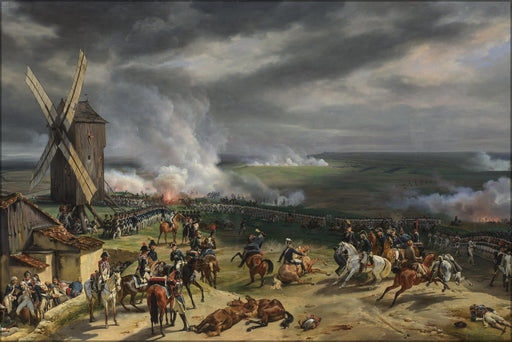 24"x36" Gallery Poster, Battle of Valmy by jean-baptiste mauzaisse