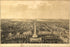 24"x36" Gallery Poster, Birdseye view map of Baltimore City, from the North 1862