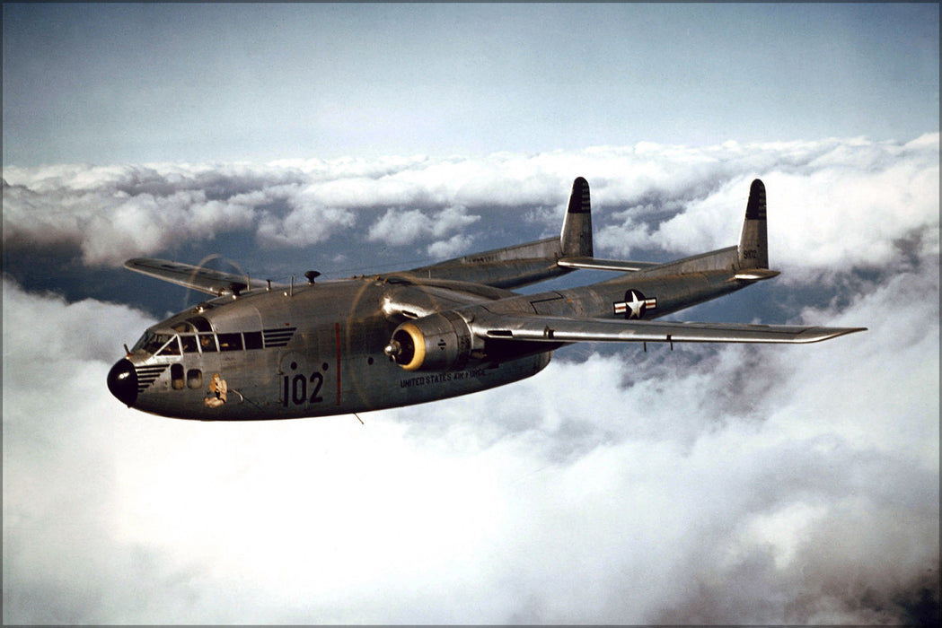 24"x36" Gallery Poster, C-119 Flying Boxcar