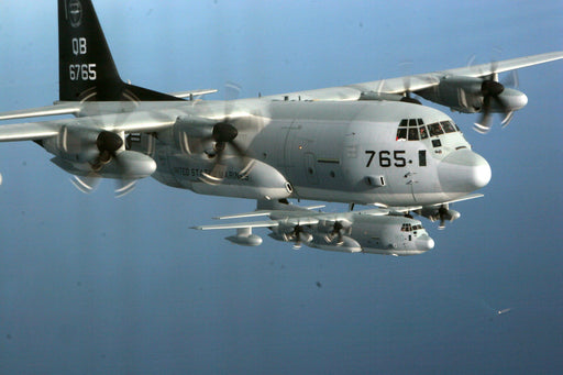 24"x36" Gallery Poster, C-130J Super Hercules p1 usmc