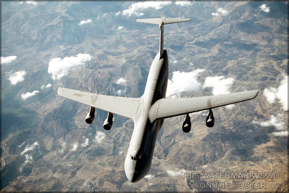 24"x36" Gallery Poster, C-5 Galaxy