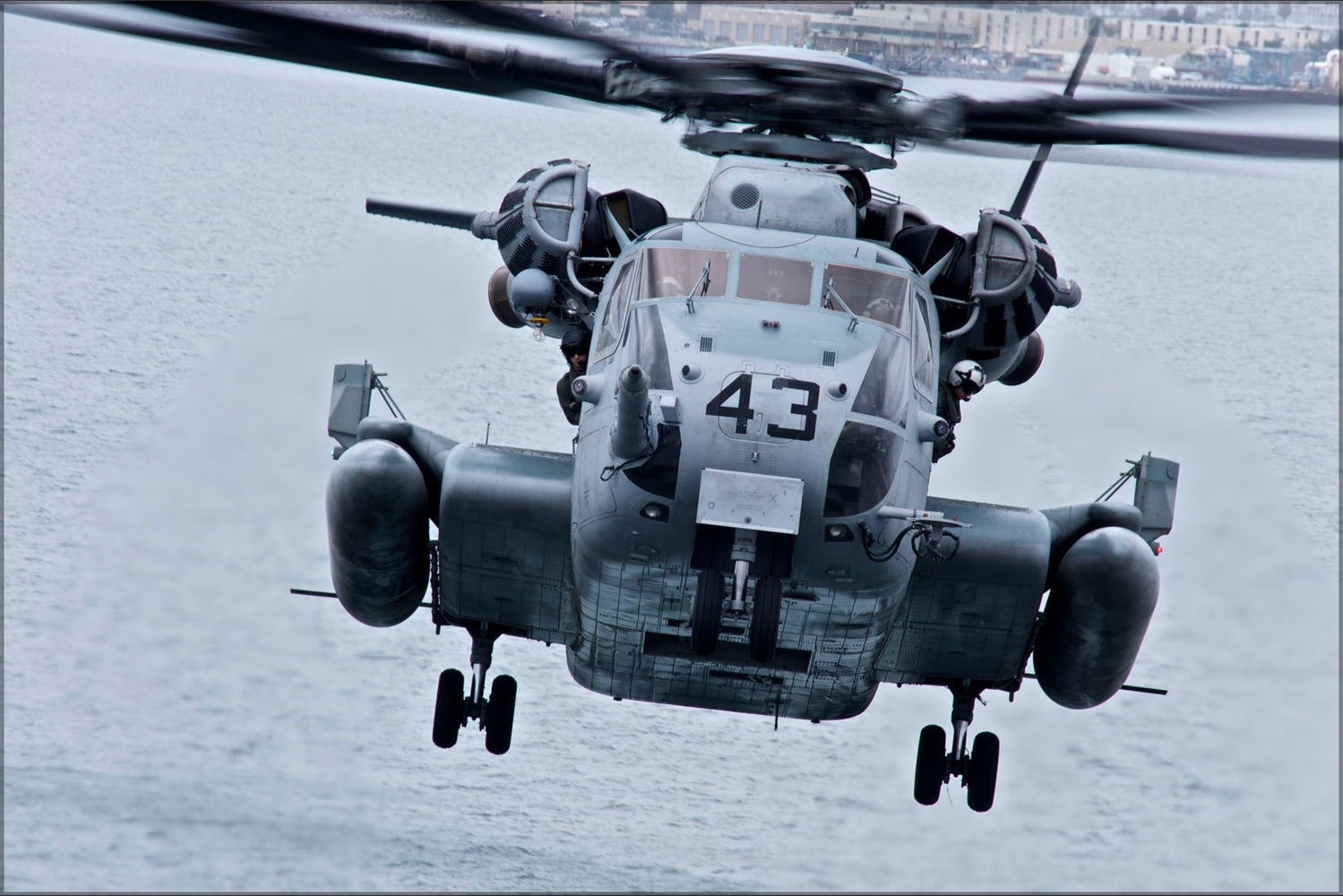 24"x36" Gallery Poster, CH-53E Sea Stallion helicopter from Marine HMH 463