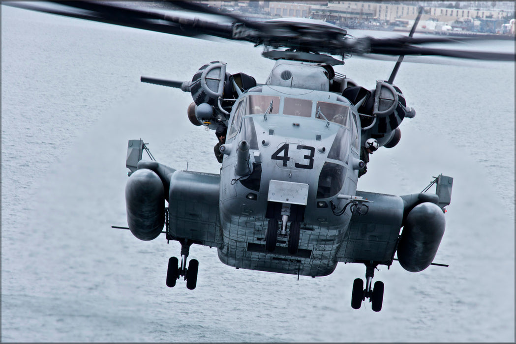 24"x36" Gallery Poster, CH-53E Sea Stallion helicopter from Marine HMH 463