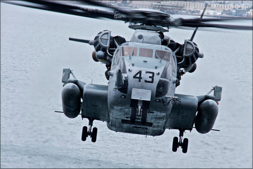 24"x36" Gallery Poster, CH-53E Sea Stallion helicopter from Marine HMH 463