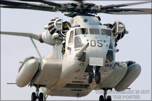 24"x36" Gallery Poster, CH-53 Super Stallion