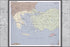 24"x36" Gallery Poster, CIA Map of Aegean Sea region greece & Turkey 2006