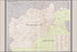 24"x36" Gallery Poster, CIA Map of Afghanistan districts 2003