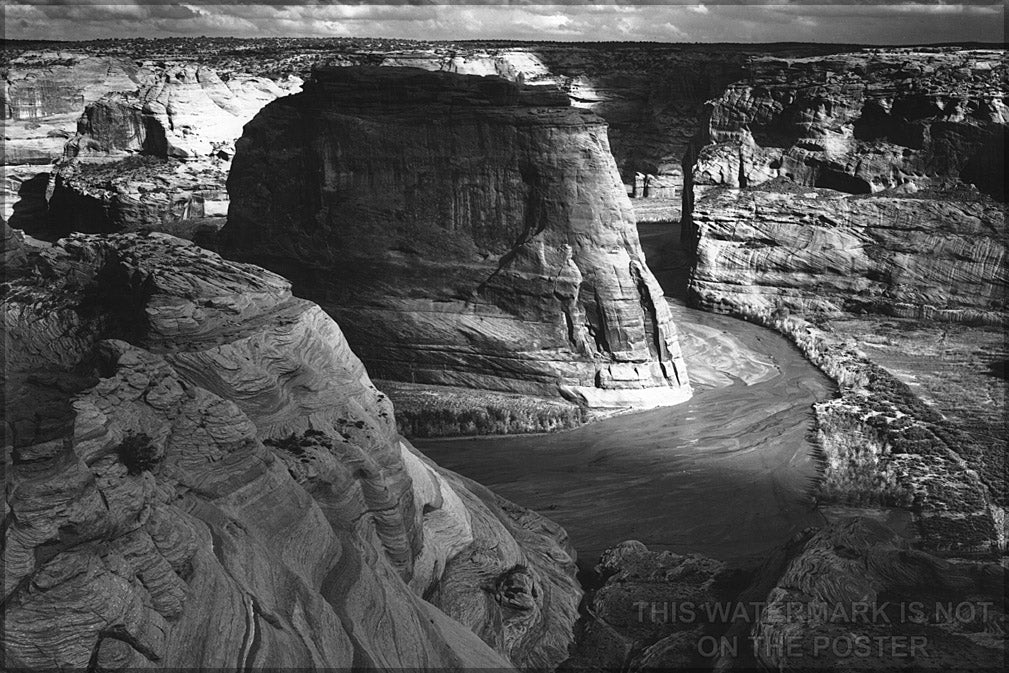 24"x36" Gallery Poster, Canyon de Chelly,  ansel adams