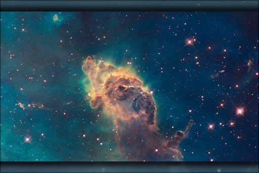 24"x36" Gallery Poster, Carina Nebula in visible light (captured by the Hubble Space Telescope)