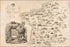 24"x36" Gallery Poster, Carte Gastronomique de la France french cuisine map 1809