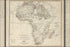 24"x36" Gallery Poster, Charte von Africa map 1804