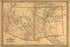 24"x36" Gallery Poster, Colton's map of New Mexico and Arizona 1873