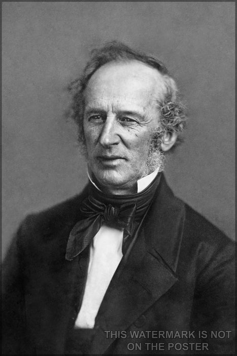 24"x36" Gallery Poster, Cornelius Vanderbilt, Commodore