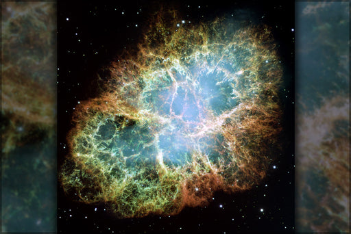 24"x36" Gallery Poster, Crab Nebula  hst