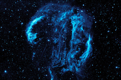 24"x36" Gallery Poster, Cygnus Loop Nebula, taken by Galaxy Evolution Explorer