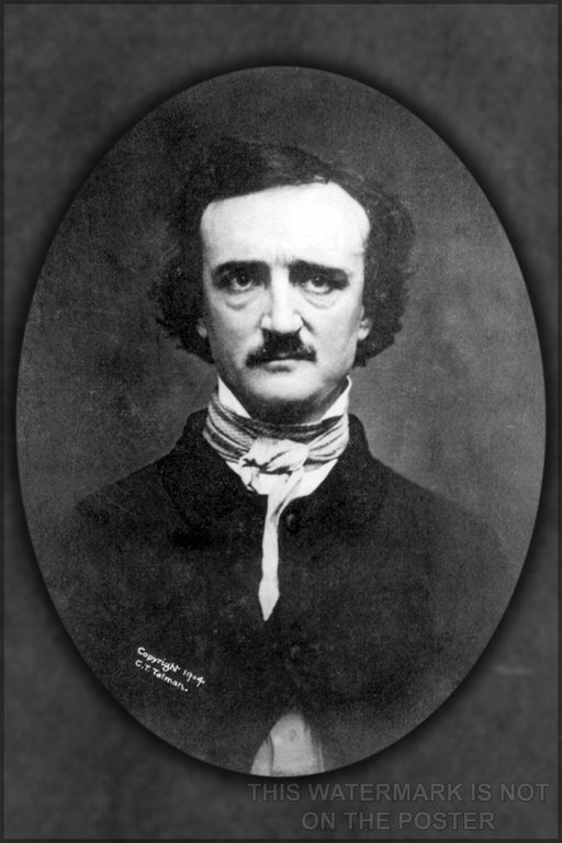 24"x36" Gallery Poster, Edgar Allan Poe