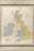24"x36" Gallery Poster, Ethnographic Map of Great Britain & Ireland 1848