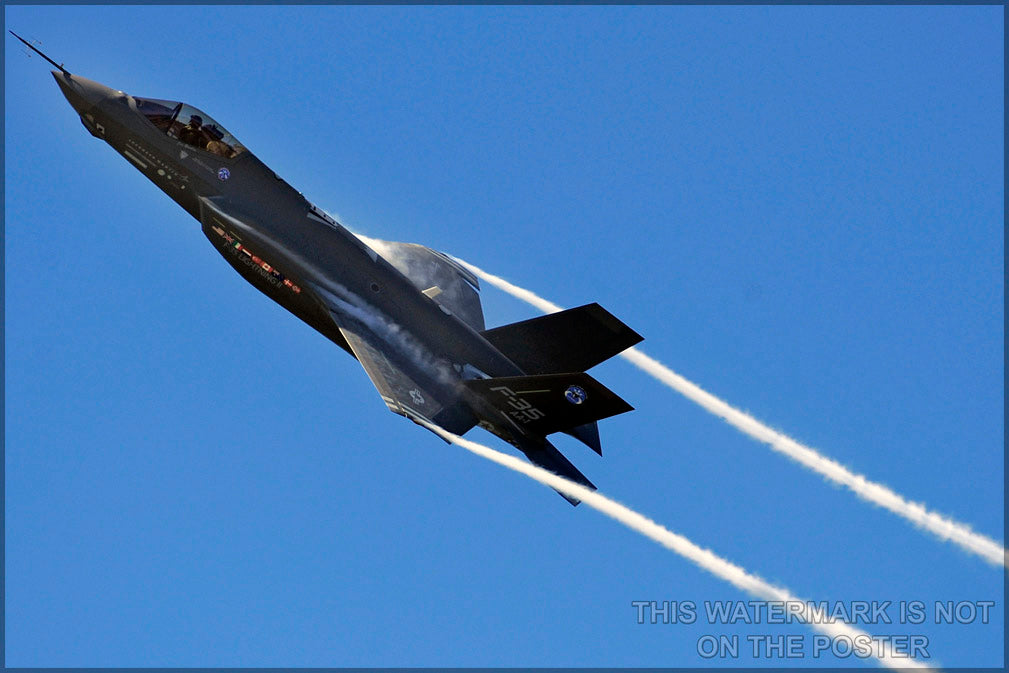 24"x36" Gallery Poster, F-35 lightning ii  Joint Strike Fighter, p3