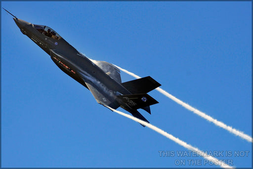 24"x36" Gallery Poster, F-35 lightning ii  Joint Strike Fighter, p3