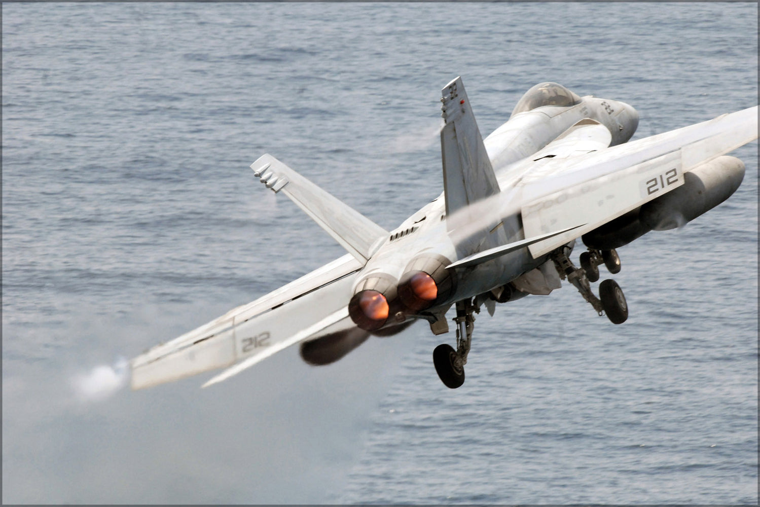 24"x36" Gallery Poster, FA-18E f-18 Super Hornet USS Ronald Reagan (CVN 76) p2