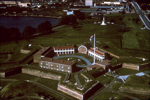 24"x36" Gallery Poster, Fort McHenry National Monument and Historic Shrine