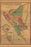 24"x36" Gallery Poster, Government map of Nicaragua 1856