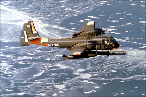 24"x36" Gallery Poster, Grumman OV-1B Mohawk (sn 64-14244) 1973