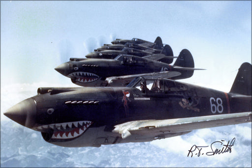 24"x36" Gallery Poster, Hells Angels, Flying Tigers 1942