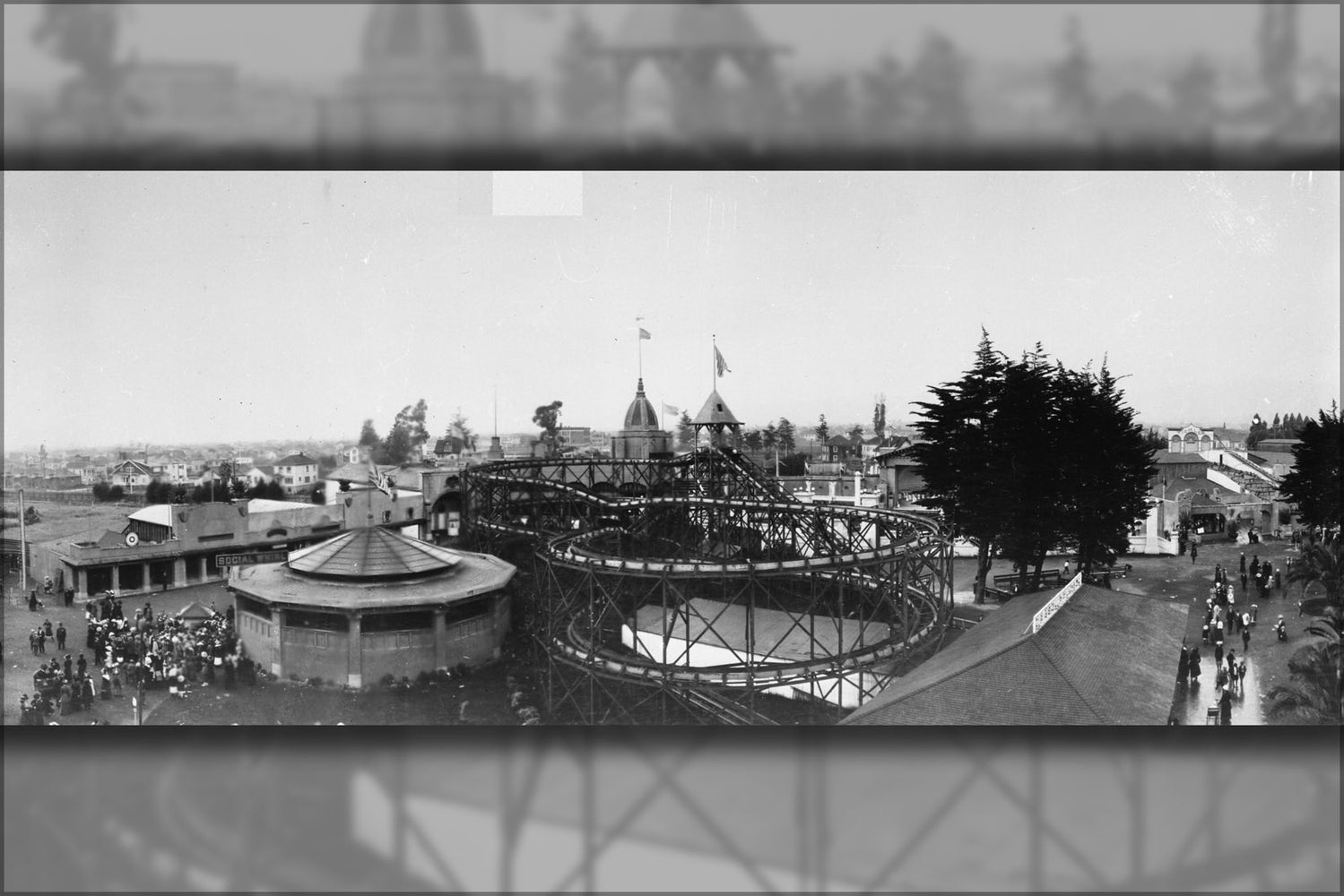 24"x36" Gallery Poster, Idora Park Oakland 1910