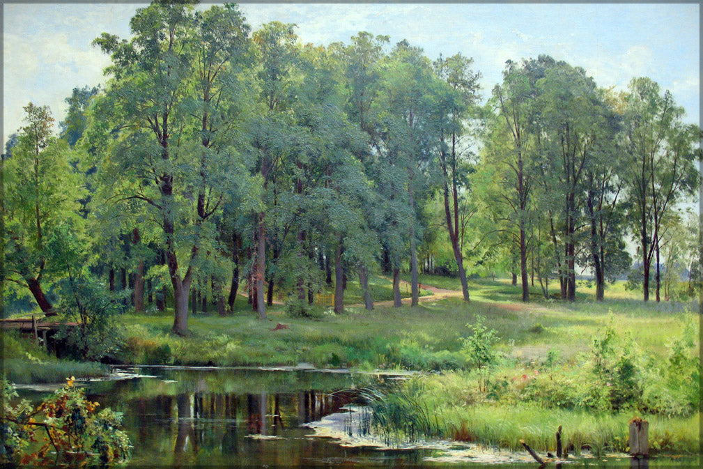 24"x36" Gallery Poster, In the park by ivan shishkin