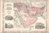 24"x36" Gallery Poster, Johnson map of Turkey in Asia Persia Arabia 1864