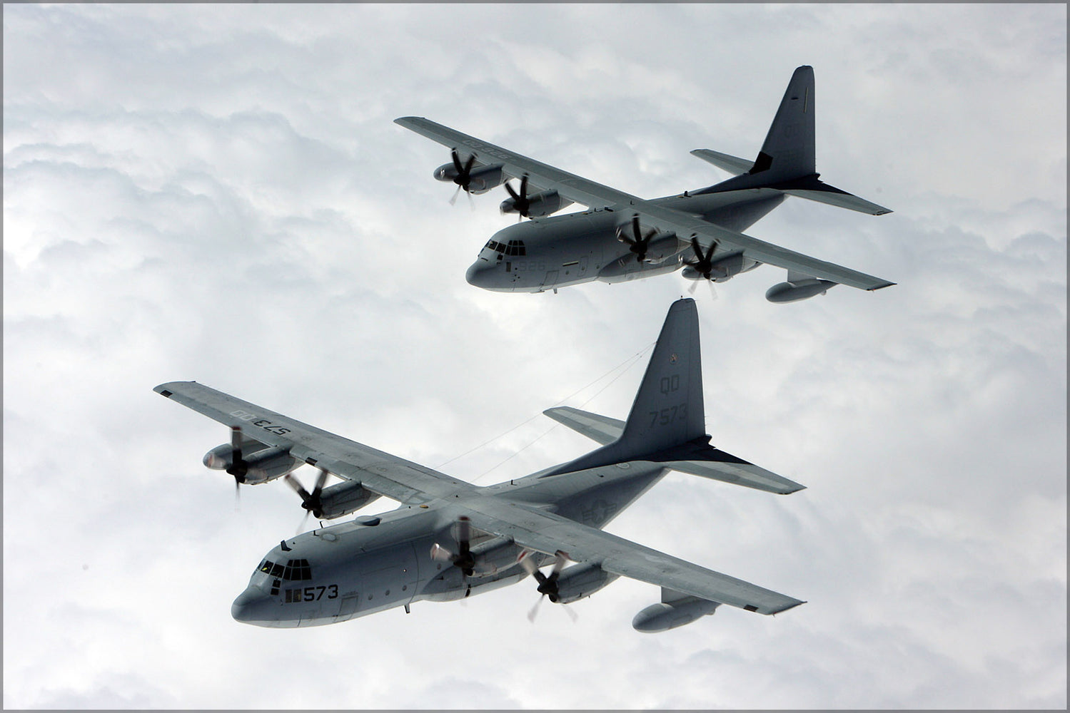 24"x36" Gallery Poster, KC-130 hercules Marine Aerial Refueler Transport Squadron 152