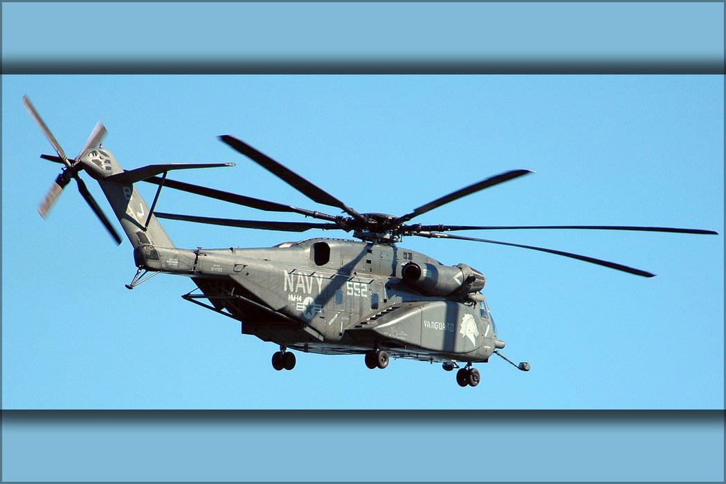 24"x36" Gallery Poster, MH-53E Sea Dragon helicopter
