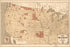 24"x36" Gallery Poster, Map Indian reservations in the United States 1883