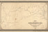 24"x36" Gallery Poster, Map Norfolk & Petersburg RailRoad 1858