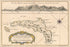 24"x36" Gallery Poster, Map juan fernandez island 1753