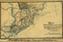 24"x36" Gallery Poster, Map of Charleston Harbor 1865
