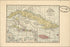 24"x36" Gallery Poster, Map of Cuba & West Indies 1899