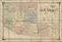 24"x36" Gallery Poster, Map of Elk County Pennsylvania 1855