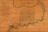 24"x36" Gallery Poster, Map of Fox River Winnebago Lake wisconsin 1832