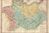 24"x36" Gallery Poster, Map of Germany in Antiquity 1826
