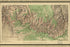 24"x36" Gallery Poster, Map of Grand Canyon National Park 1926