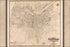 24"x36" Gallery Poster, Map of Louisville Kentucky Jeffersonville 1873