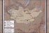 24"x36" Gallery Poster, Map of Mongolia ore & coal mines & railroad 2010