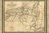 24"x36" Gallery Poster, Map of New York state water & railroads 1855