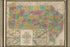 24"x36" Gallery Poster, Map of Pennsylvania, New Jersey, & Delaware 1832