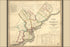 24"x36" Gallery Poster, Map of Philadelphia County 1819